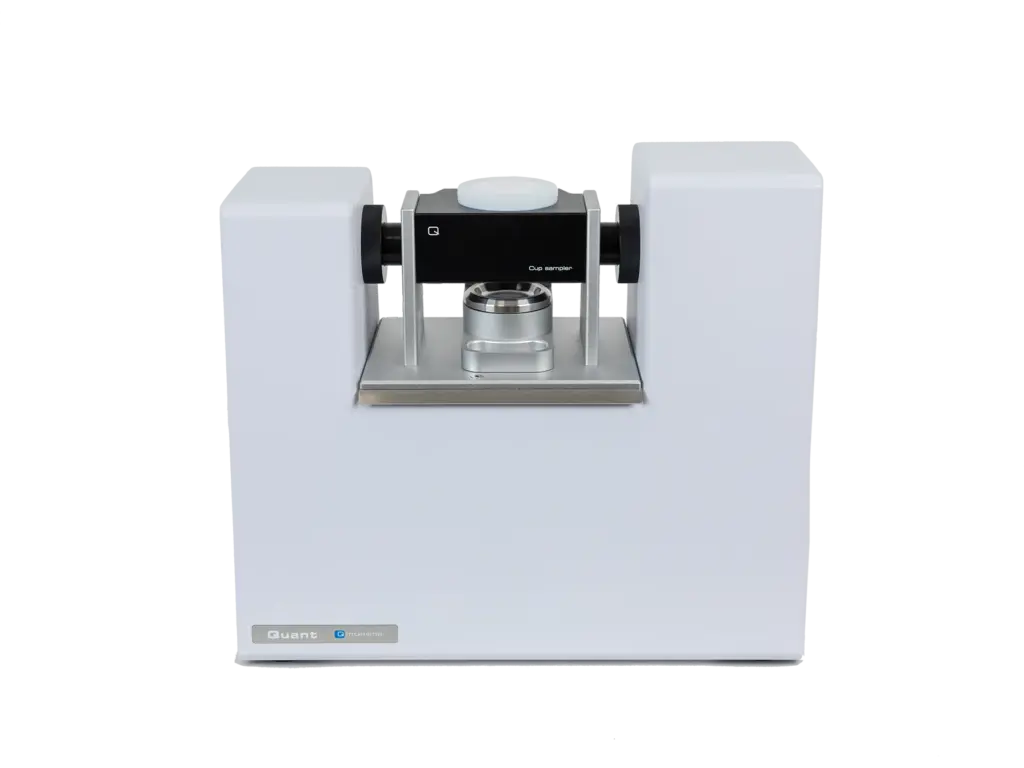 Quant with Cup Sampler for easy analysis of butter and margarine