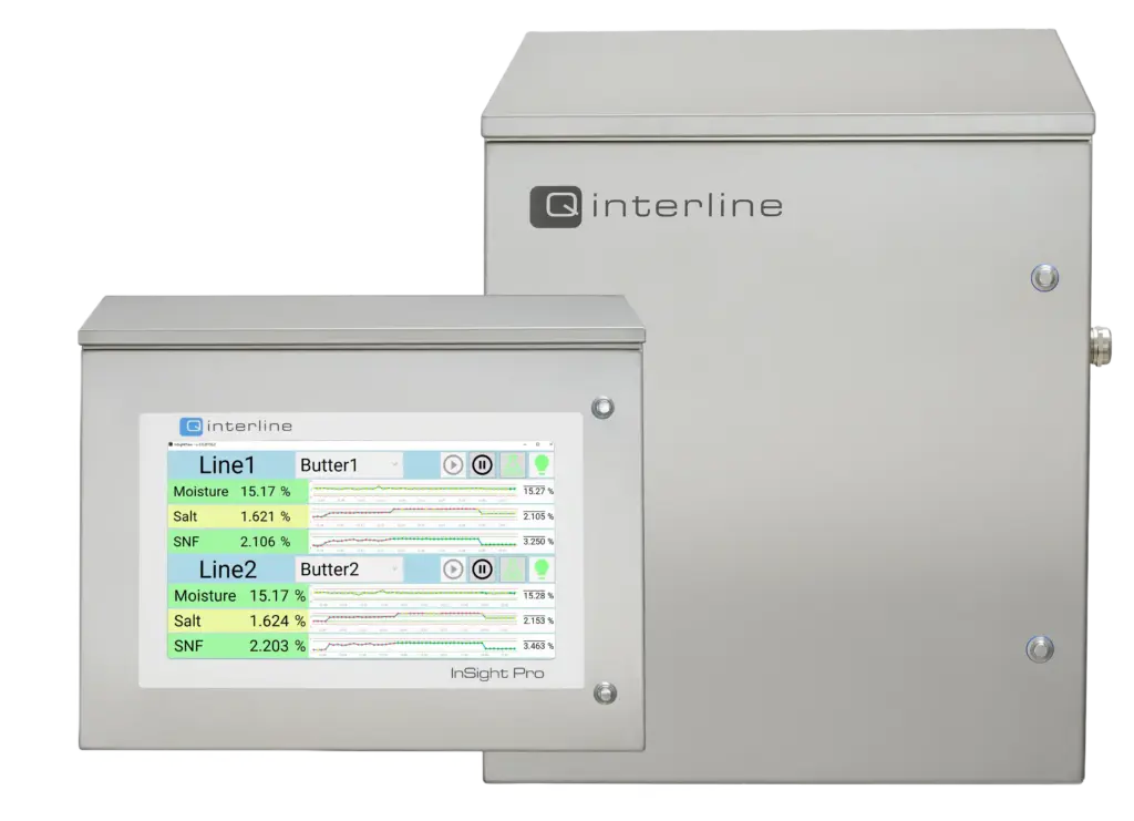 InSightView, intuitive and multilingual software for inline analyzer. For inline analytics. InSight Pro cabinet