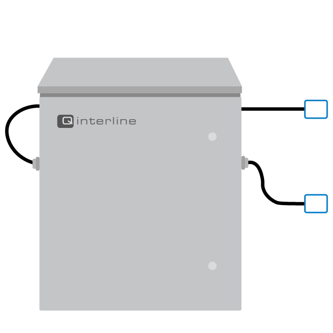 The InSight Pro cabinet with two measuring points for in-line process optimization